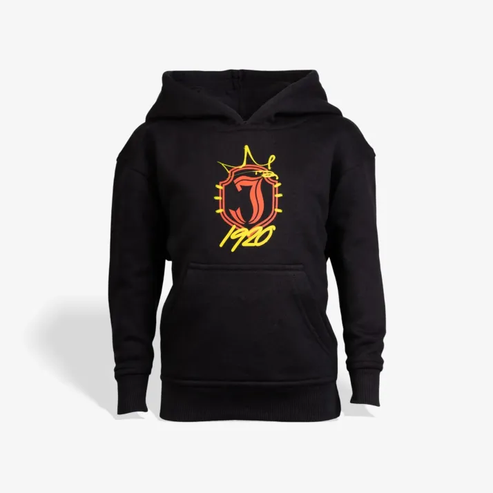 Bluza dziecięca czarna z kapturem 1920