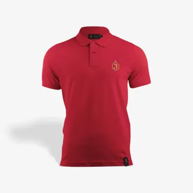 Koszulka polo czerwona