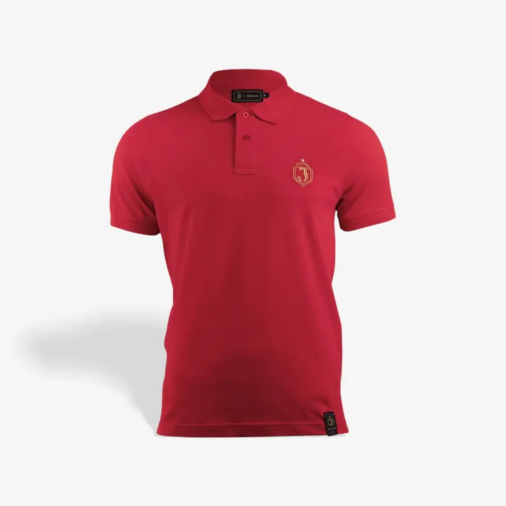 Koszulka polo czerwona