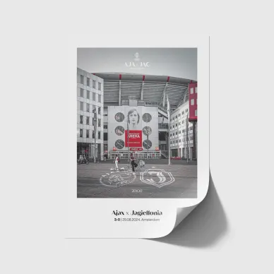 Plakat Ajax vs Jagiellonia