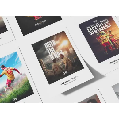 Plakat Jagiellonia vs Poniewież 2