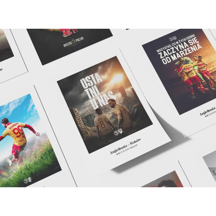 Plakat Jagiellonia vs Poniewież