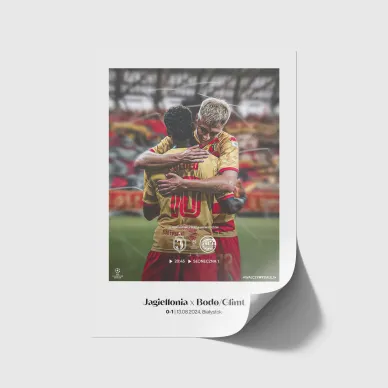 Plakat Jagiellonia vs Bodo