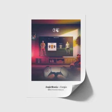 Plakat Jagiellonia vs Legia 2-0