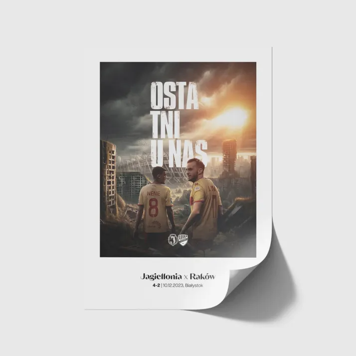 Plakat Jagiellonia vs Raków