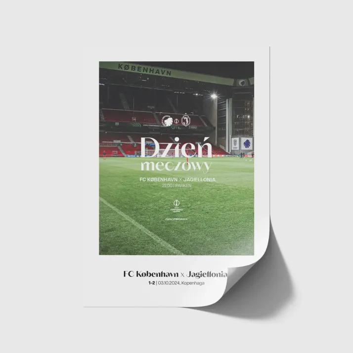 Plakat FC Kobenhavn vs Jagiellonia