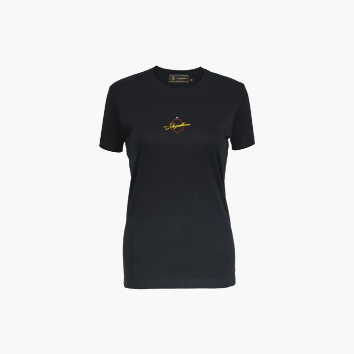 Koszulka damska herb czarna