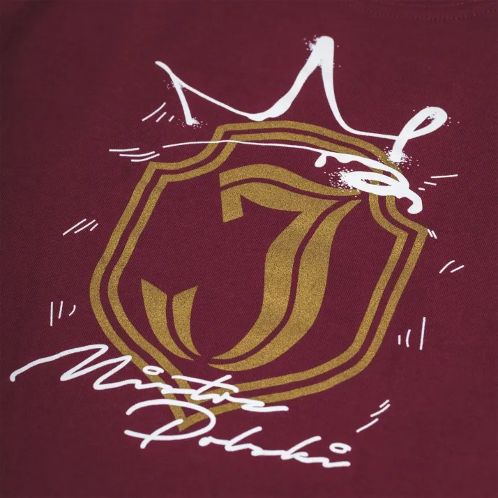 Koszulka dziecięca Mistrz Polski bordowa