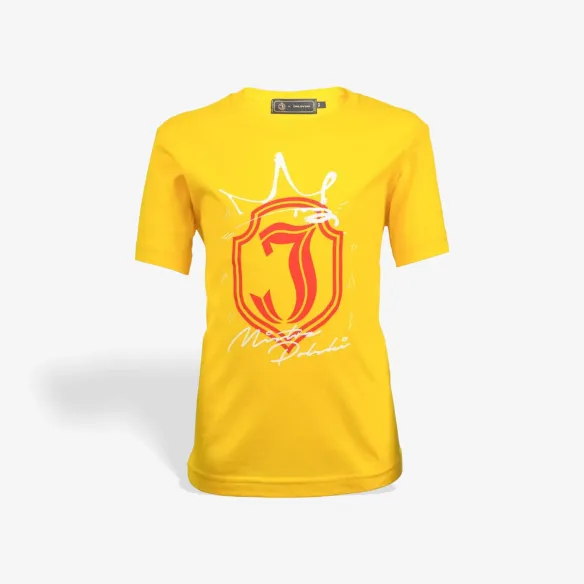 Koszulka dziecięca Mistrz Polski żółta
