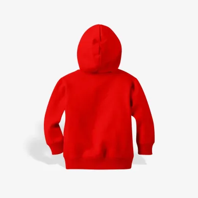 Bluza dziecięca z kapturem herb czerwona 2