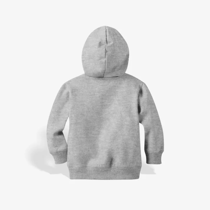 Bluza dziecięca z kapturem herb szara