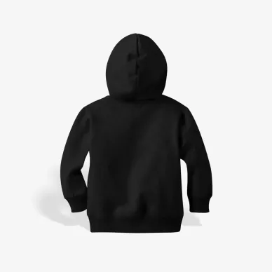 Bluza dziecięca z kapturem herb czarna 2