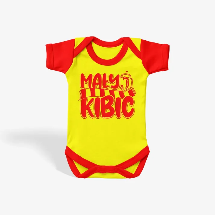 Body niemowlęce Mały kibic krótkie