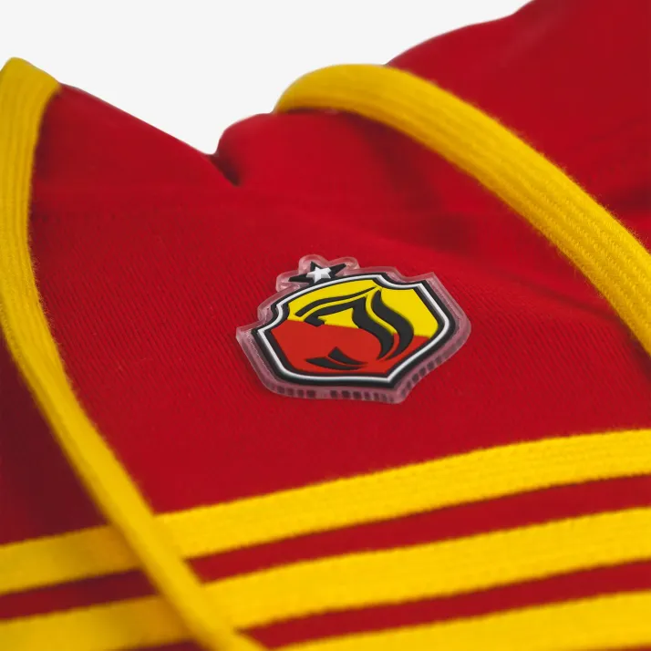 Bluza żółto-czerwona