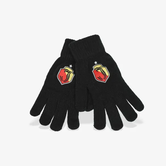 Rękawiczki z herbem czarne
