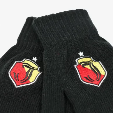 Rękawiczki z herbem czarne 2