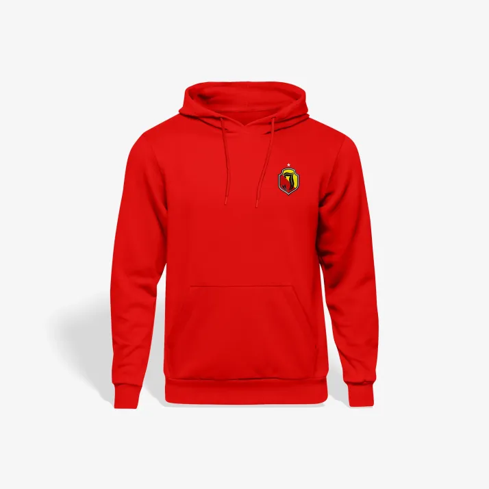 Bluza z kapturem Herb czerwona