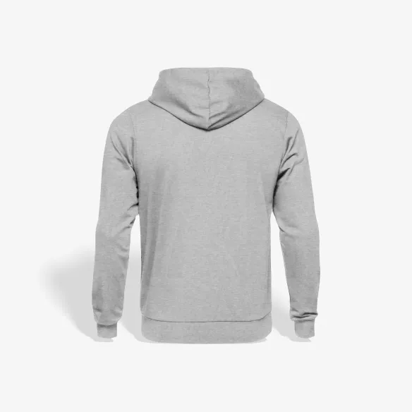 Bluza z kapturem Herb szara