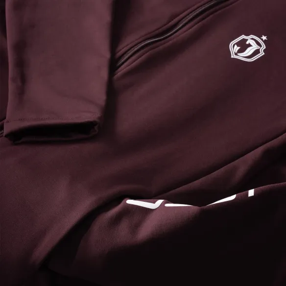 Bluza Tech- wear bordowa