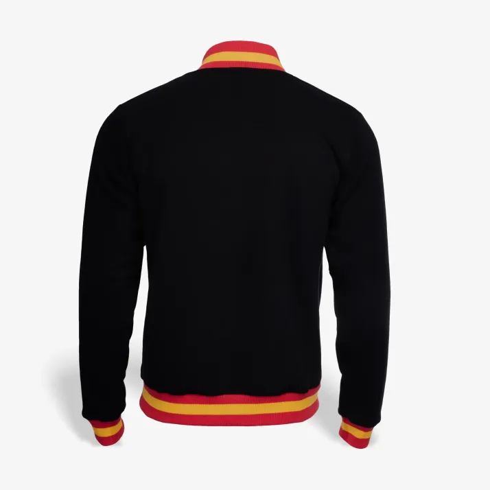 Bluza baseballowa Jagiellonia czarna