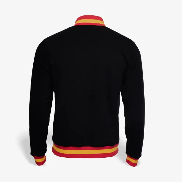 Bluza baseballowa Jagiellonia czarna