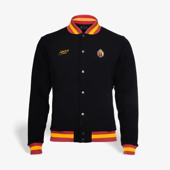 Bluza baseballowa Jagiellonia czarna