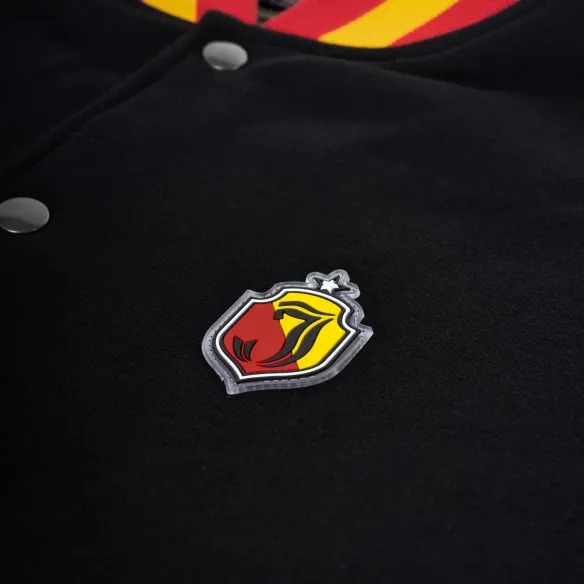 Bluza baseballowa Jagiellonia czarna
