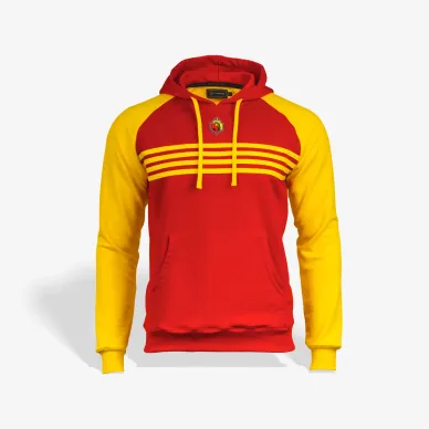 Bluza żółto-czerwona