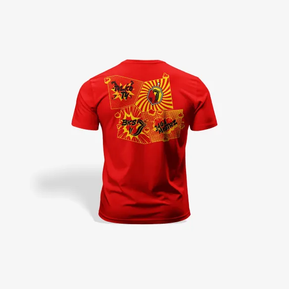 Koszulka dziecięca Czerwona Komiks