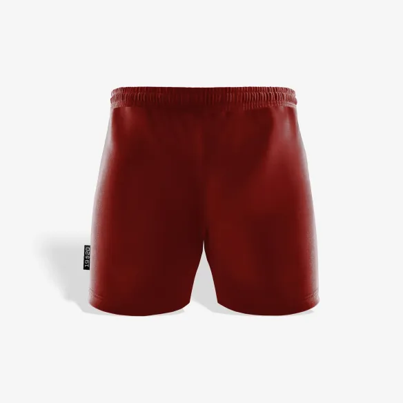 Spodenki krótkie dziecięce Base Line bordowe