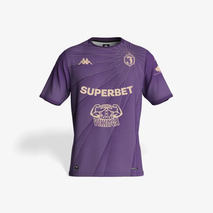 Koszulka meczowa 2025/2026 Fioletowa kombat regular