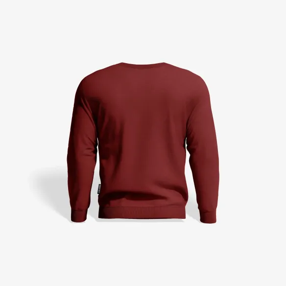 Bluza bordowa Base Line