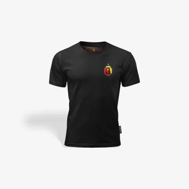 Koszulka czarna herb kolor Base Line