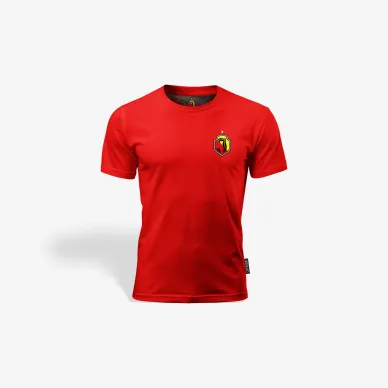 Koszulka czerwona herb kolor Base Line