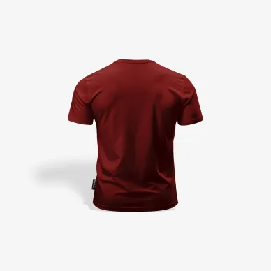 Koszulka bordowa herb kolor Base Line 2
