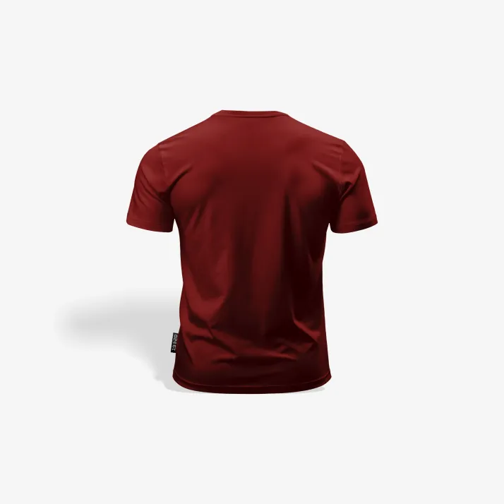 Koszulka bordowa herb kolor Base Line
