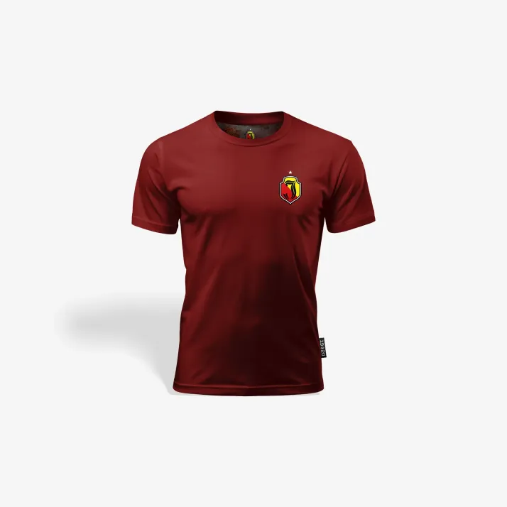 Koszulka bordowa herb kolor Base Line