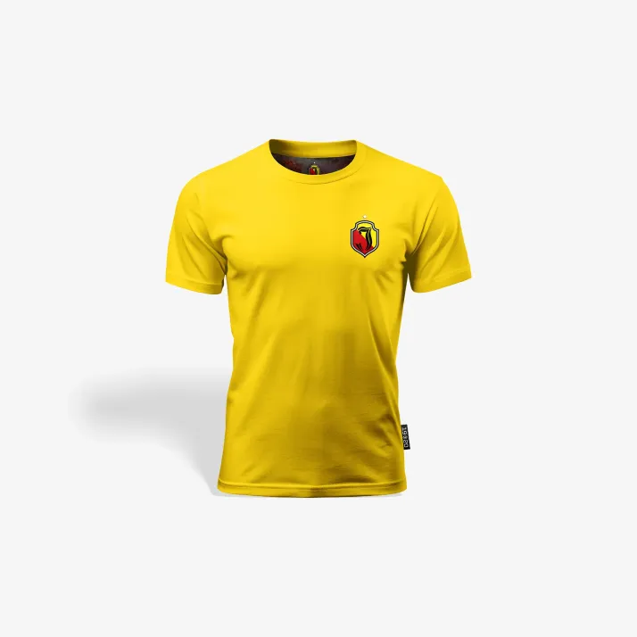 Koszulka żółta herb kolor Base Line