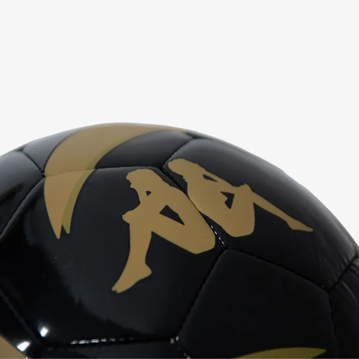 Piłka kappa czarno złota "2"