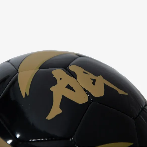 Piłka kappa czarno złota "2"