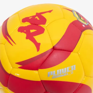 Piłka kappa żółto czerwona "2" 2