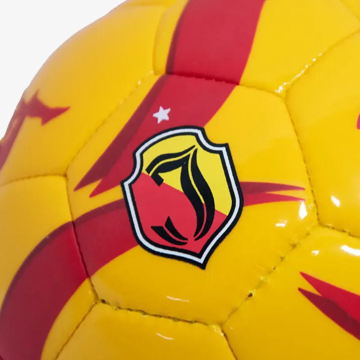 Piłka kappa żółto czerwona "2"