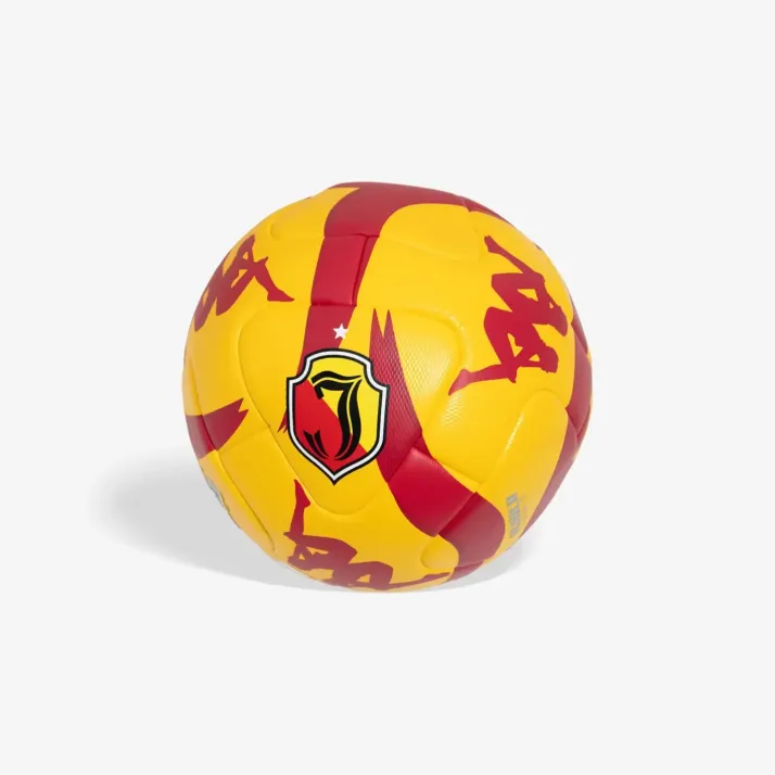 Piłka kappa żółto czerwona "5"