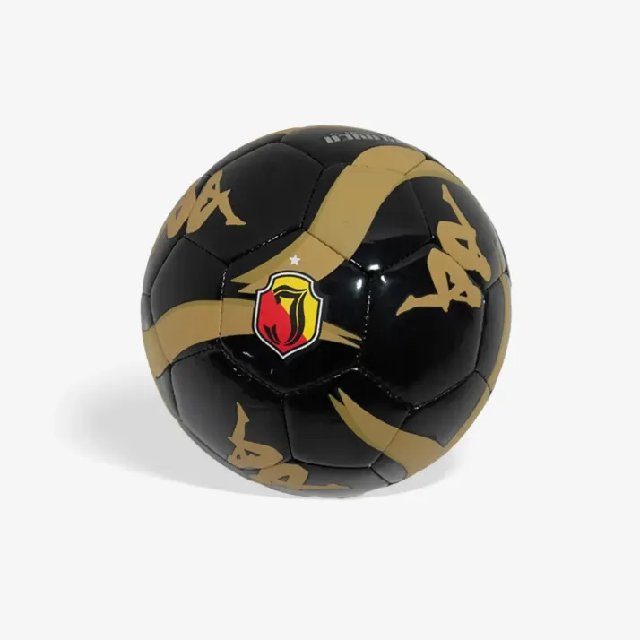 Piłka kappa czarno złota "5"