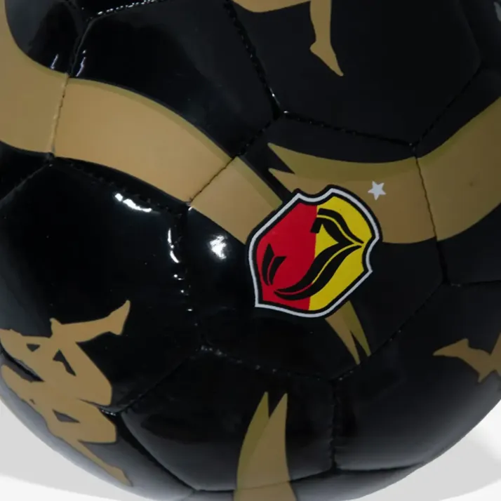 Piłka kappa czarno złota "5"