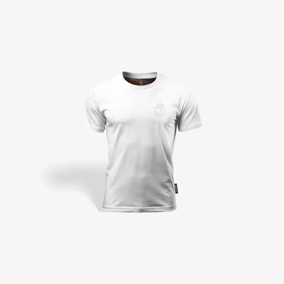 Koszulka herb biała Base Line