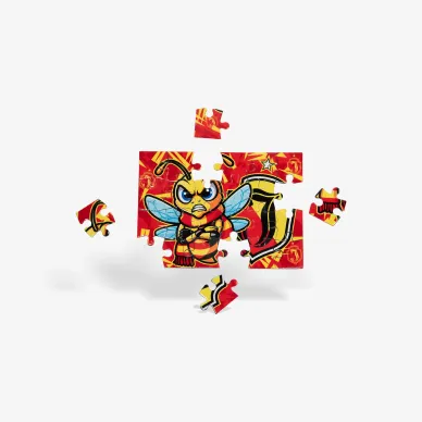 Puzzle pszczółka z herbem 24 elementy 2