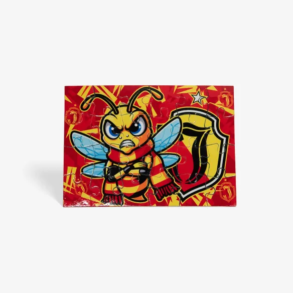 Puzzle pszczółka z herbem 24 elementy