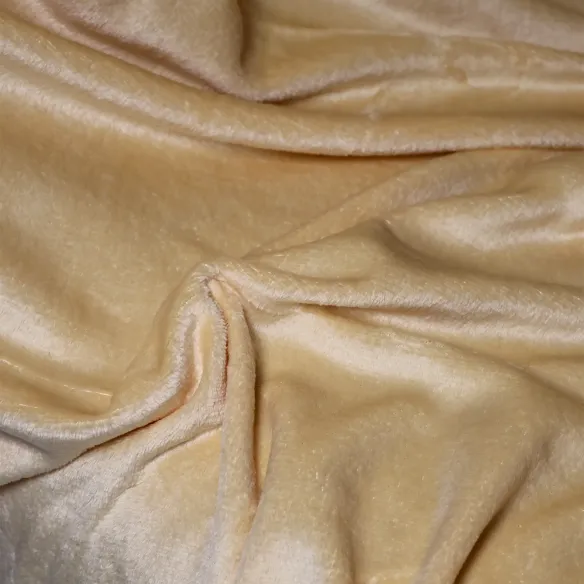 Koc musztardowy z haftem J