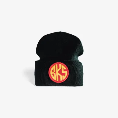 Czapka dziecięca czarna BKS